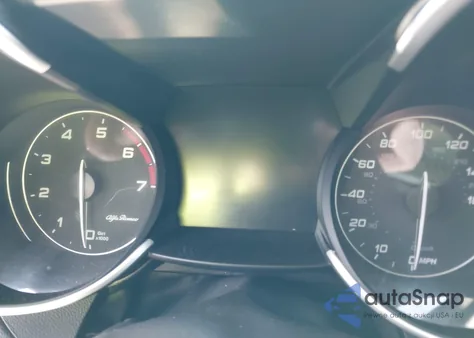 2021 Alfa Romeo Giulia Ti Awd из США, поврежденный, VIN ZARFANBN0M7649393